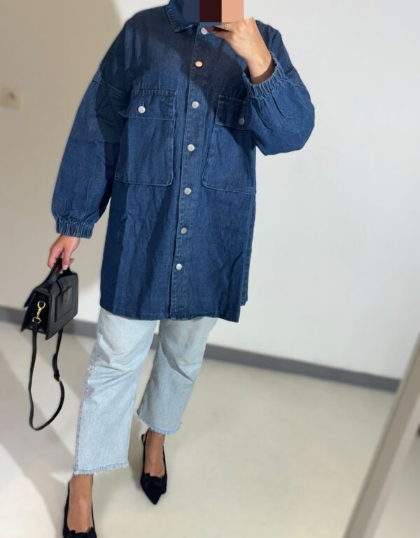 Veste en Jeans Oversized – Image 2