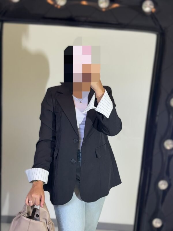 Blazer effet chemise – Image 4