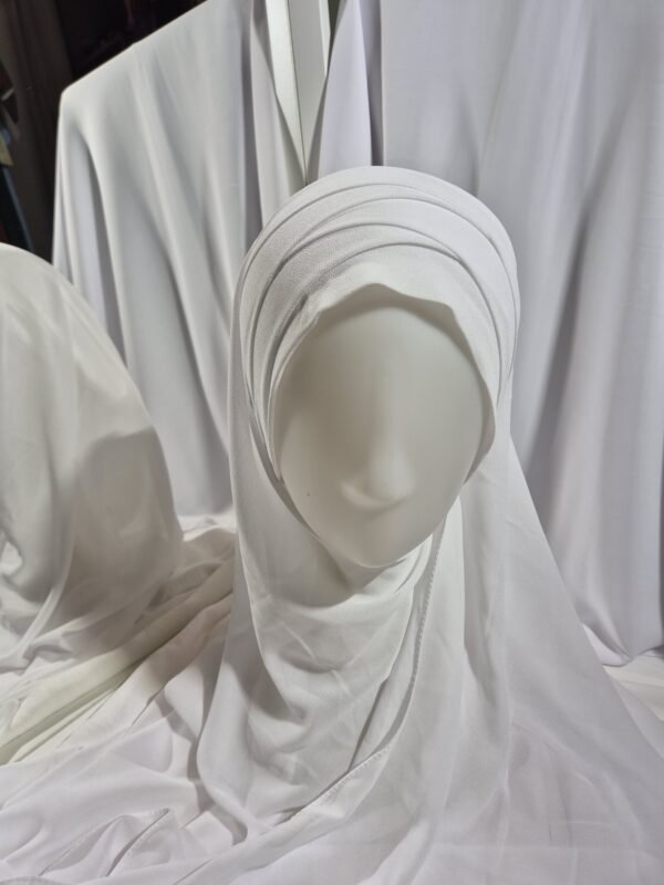 Hijab tout mousseline – Image 4